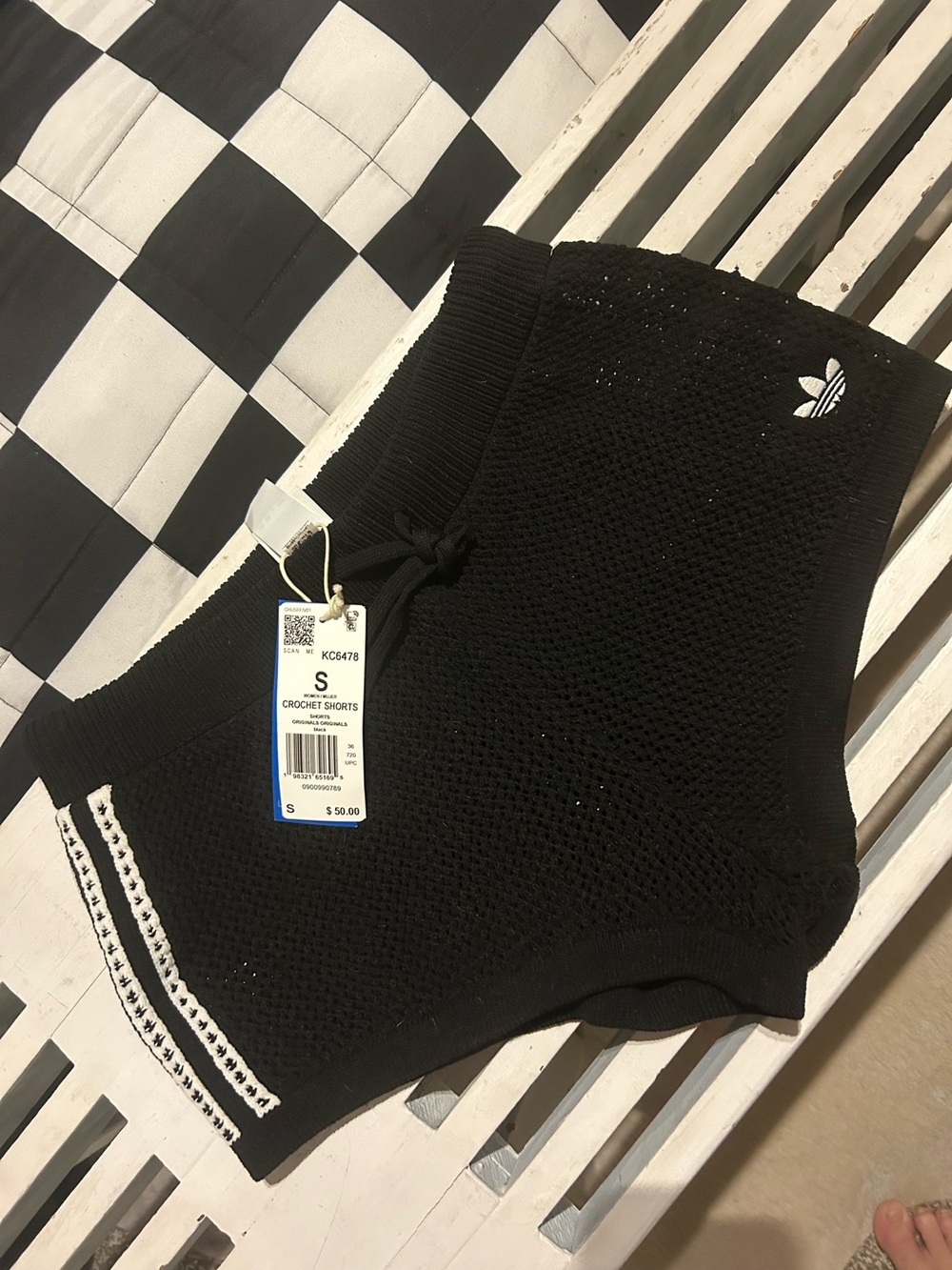 NWT adidas Crochet Short - Picture 6 of 6